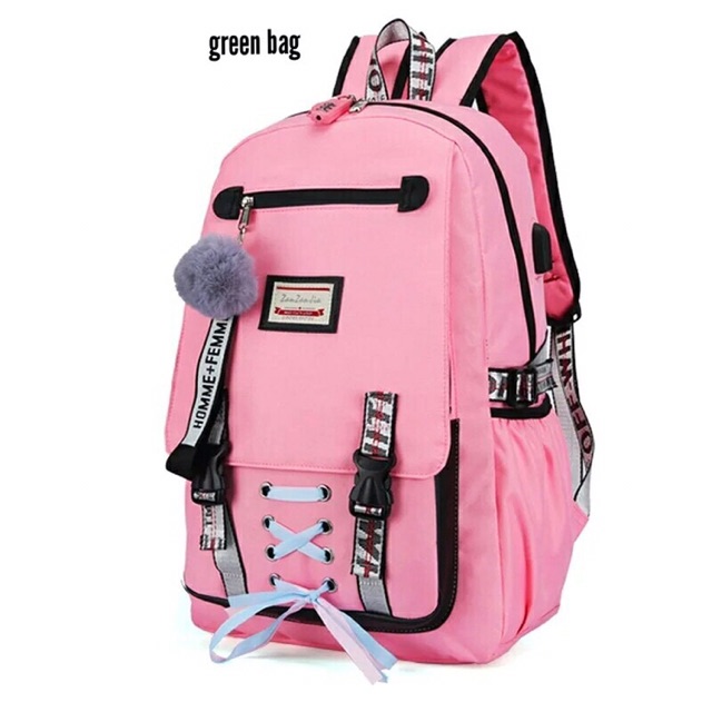 Ransel korea tali backpack sekolah ransel sekolah anak backpack anak murah ransel doughnuts