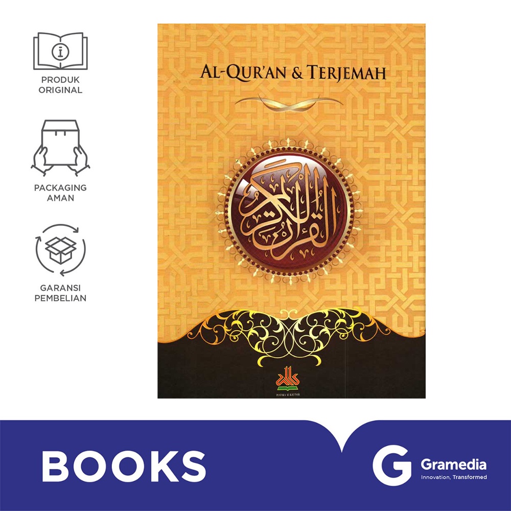Al Quran &amp; Terjemahnya A4 HC Besar Al Kautsar