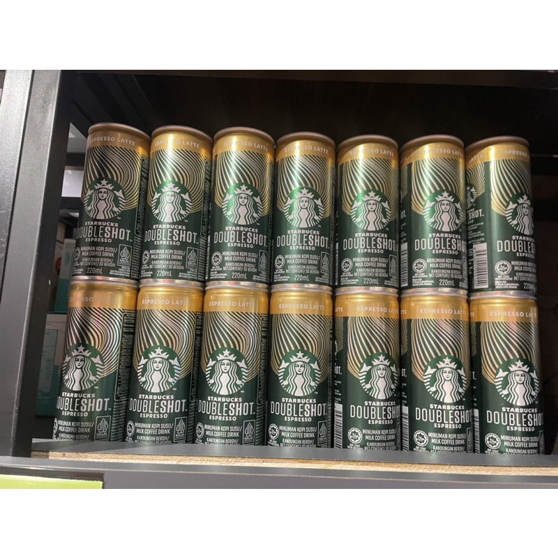 STARBUCKS DoubleShot Double shot Espresso Kaleng 220ml