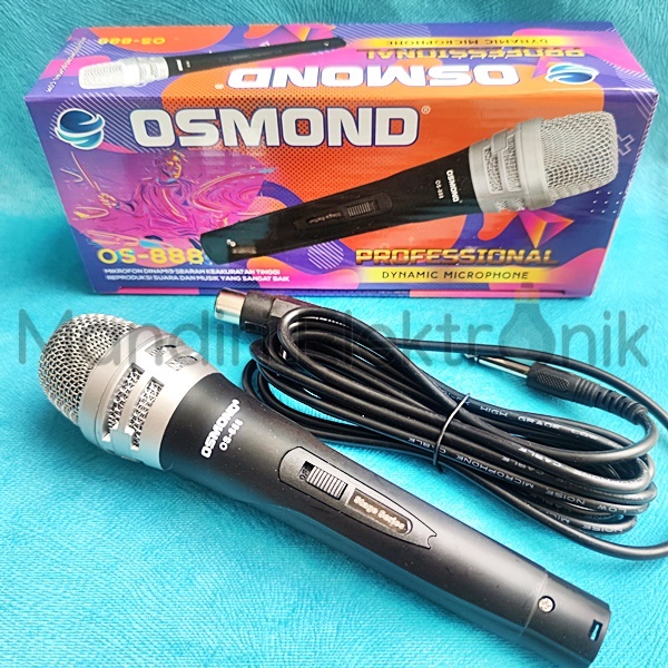 Mic Kabel Osmond OS888 - Microphone Cable Osmond SN-888 - Microphone Kabel Murah 888