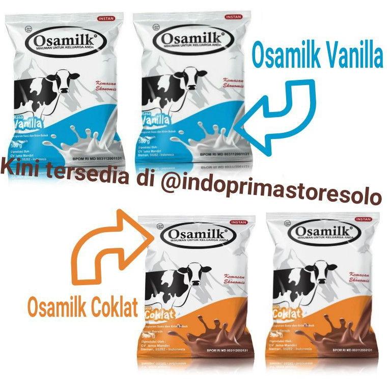 

Modis.. Osamilk Vanilla Coklat susu gemuk original JVW
