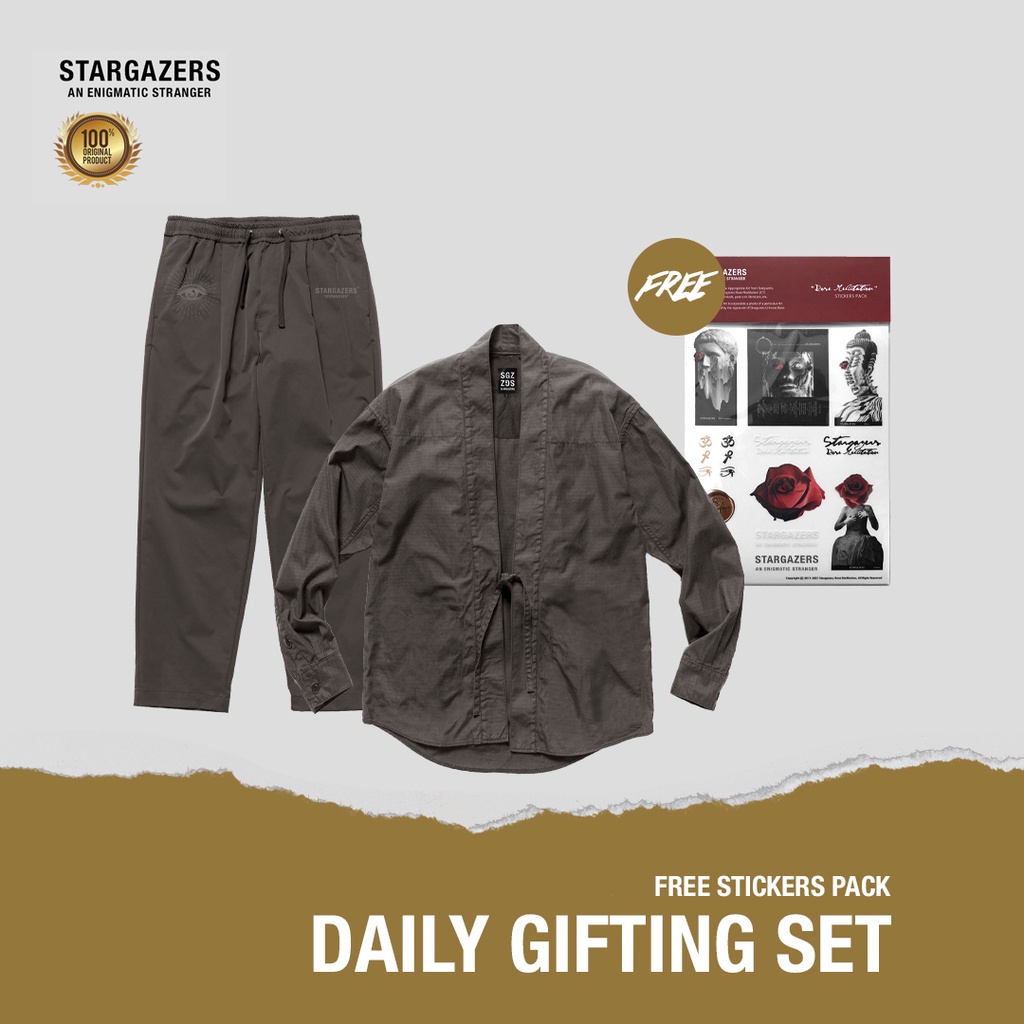 Stargazers Auge Kimono & Pants Grey