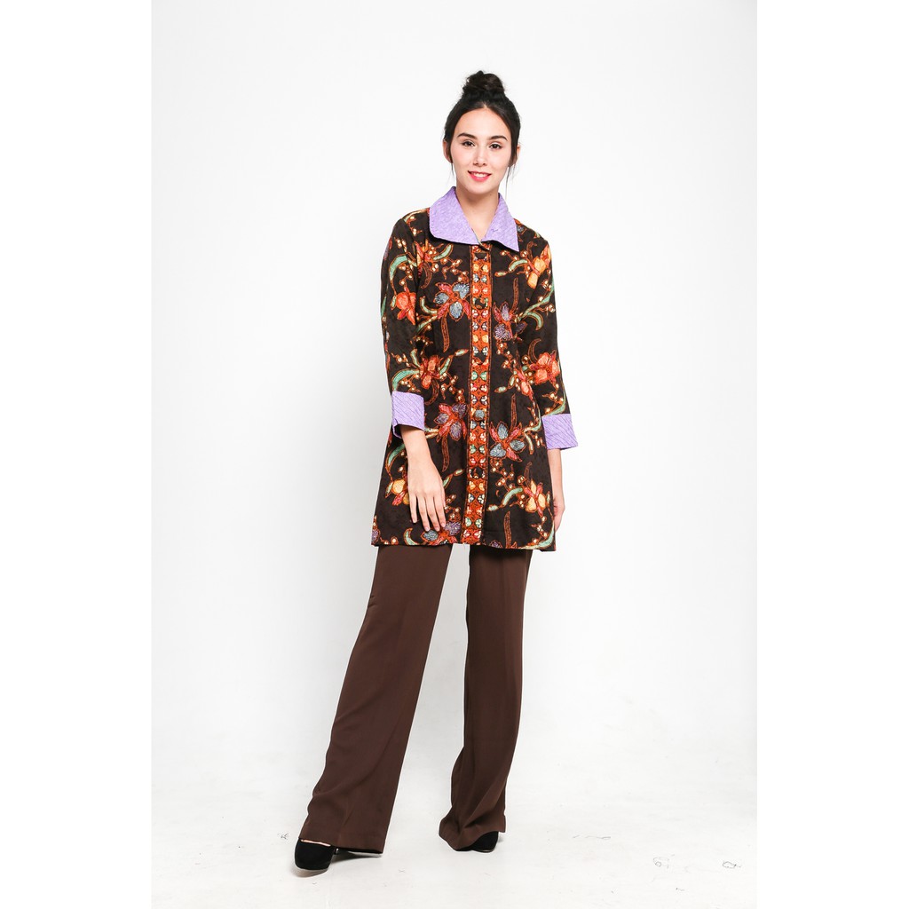 Atasan Wanita Batik Tulis Blus Jumbo