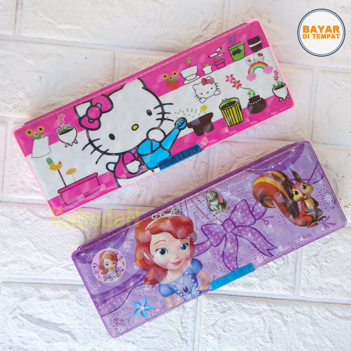 

Kotak Pensil Magnet dan Rautan Anak Sekolah Cewek Cowok