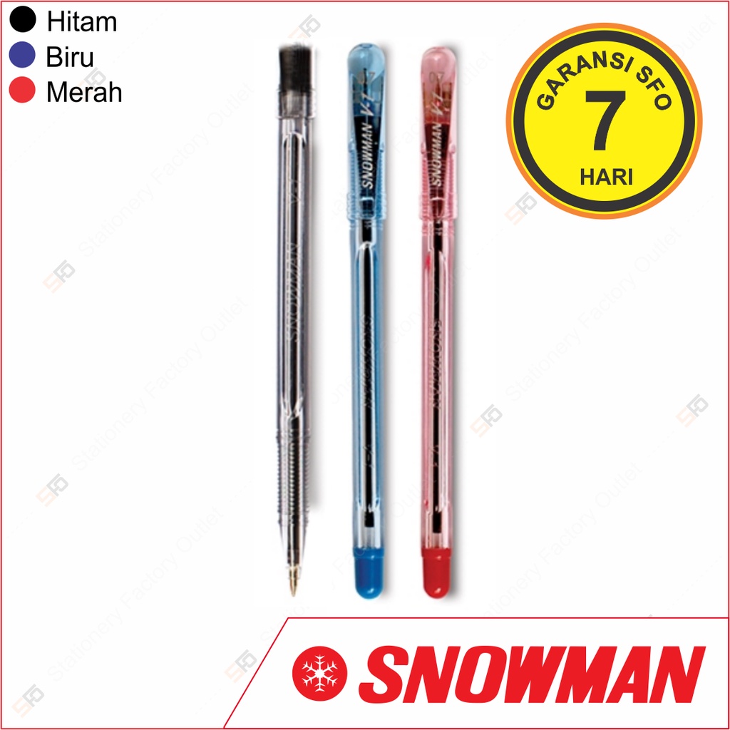 

Pen Snowman V1 0.7mm - SFO Semarang Official