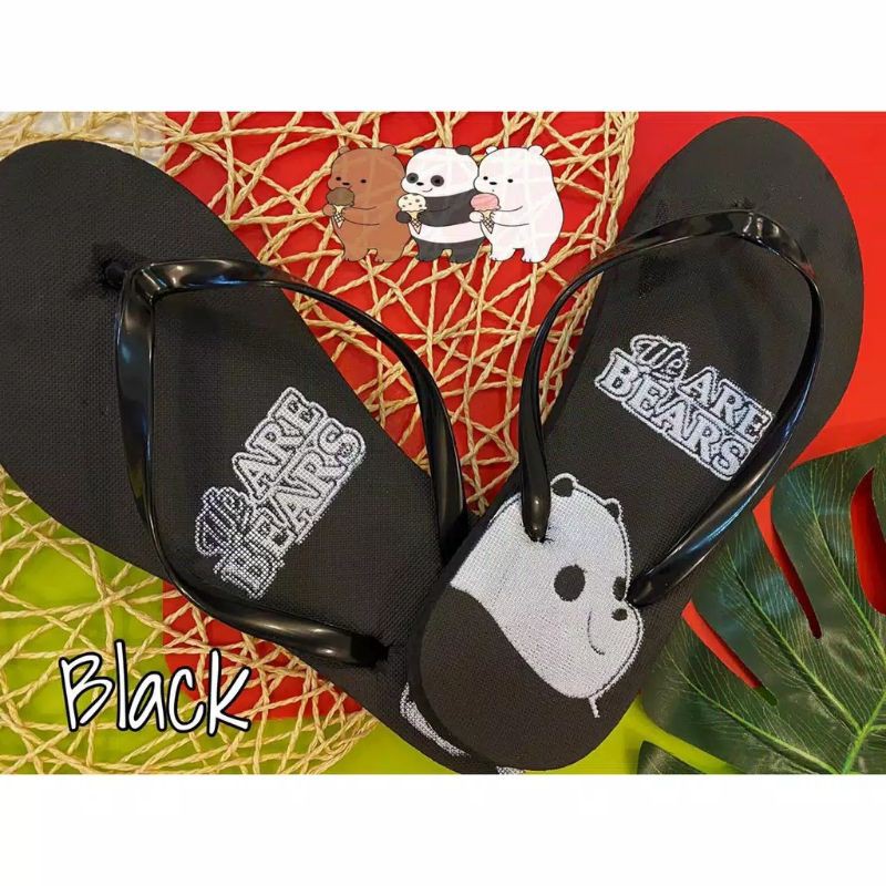 sandal selipper we ARE BEARS sandal cewek sandal cantik