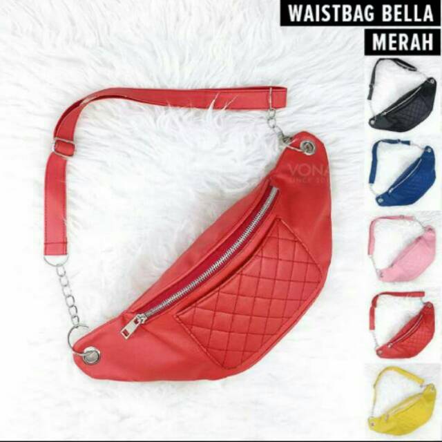 Waistbag nagita tas cewek perempuan tas pinggang tas selempang ringan nyaman