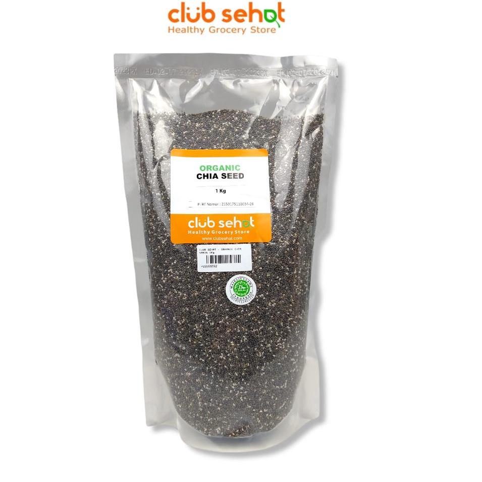 

Model Terkini CLUB SEHAT - Organic Chia Seed (mexico) 1Kg 40
