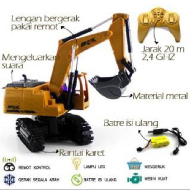 Mobil Remote Control RC Beco Excavator