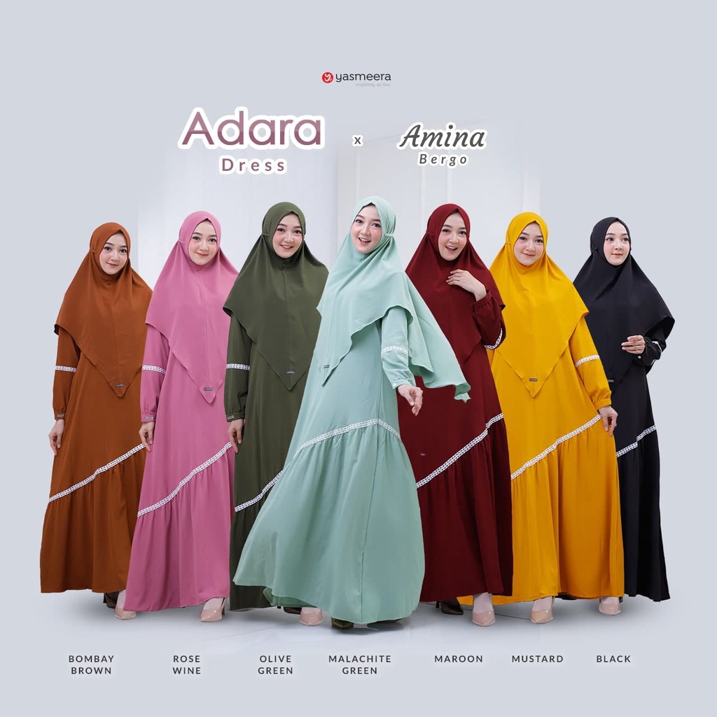 Yasmeera - Adara Dress Bundle Promo - Bombay Brown