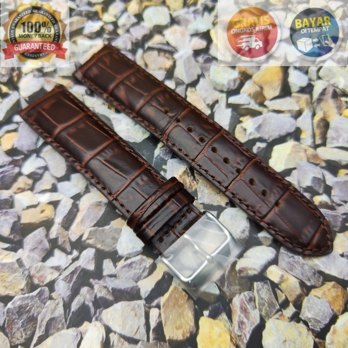 COD Tali ALBA Tali Jam Tangan ALBA Bahan Kulit Ukuran 22 mm Kulit Asli - Tali ALBA Ori KADO TERBARU