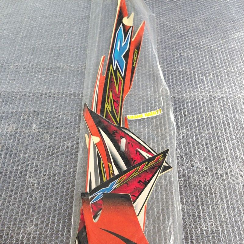 striping f1zr full clutch 2005 hitam orange