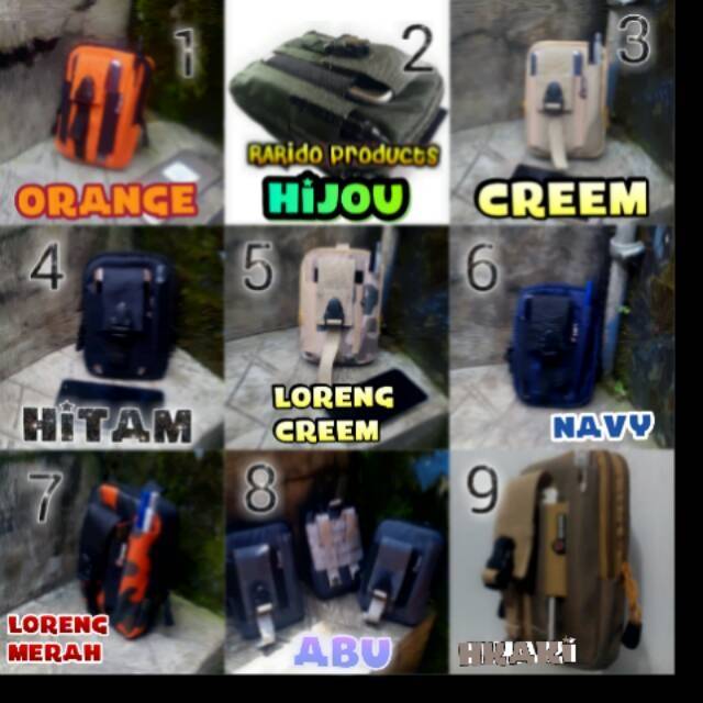 Tas hp tactical pinggang army 1188/08 murah komplit