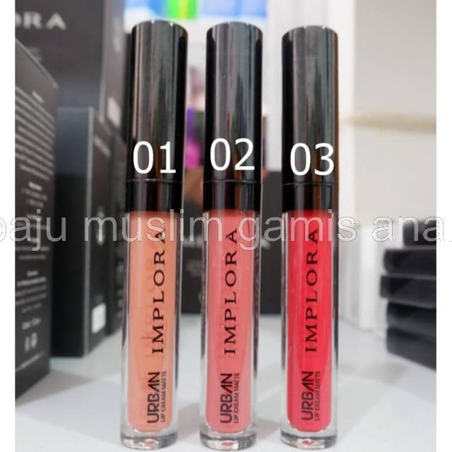 IMPLORA Lip Cream Matte Original BPOM Long Lasting Waterproof