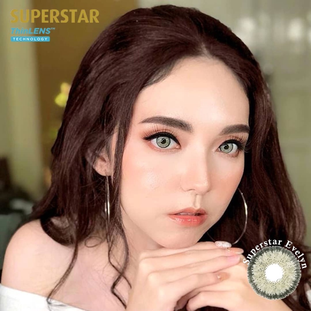 Superstar Evelyn lensa warna softlens premium