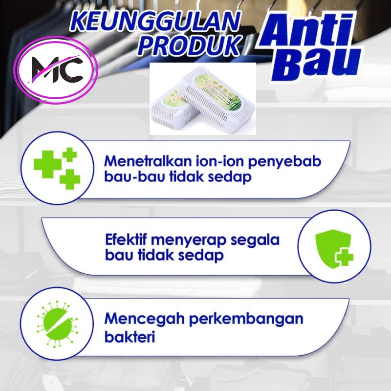 Anti Bau Kulkas Bagus Penghilang Bau Kulkas Lemari Es Refrigerator Frezer Anti Bakteri Fresh Anti Kuman Non Toxic Bebas Bau Tidak Sedap