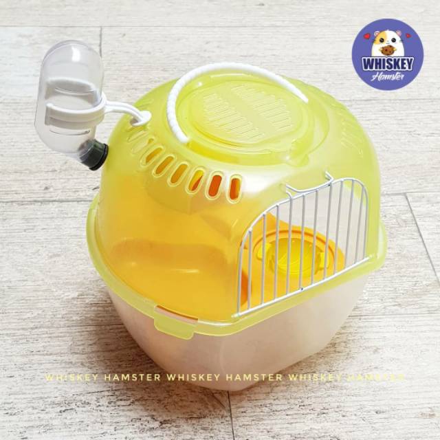 KANDANG HAMSTER BENTUK APEL FREE KARDUS