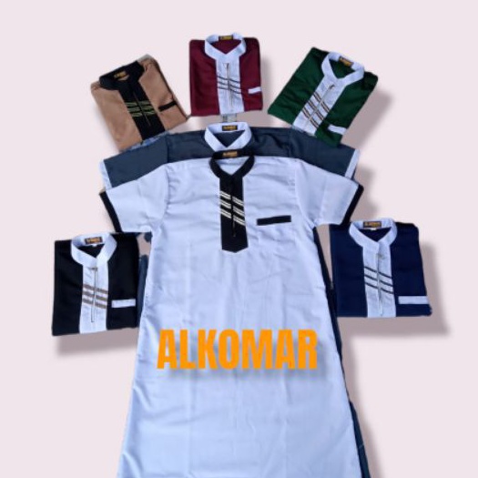 Jubah/gamis anak laki&quot; lengan pendek 1-14th kode 07