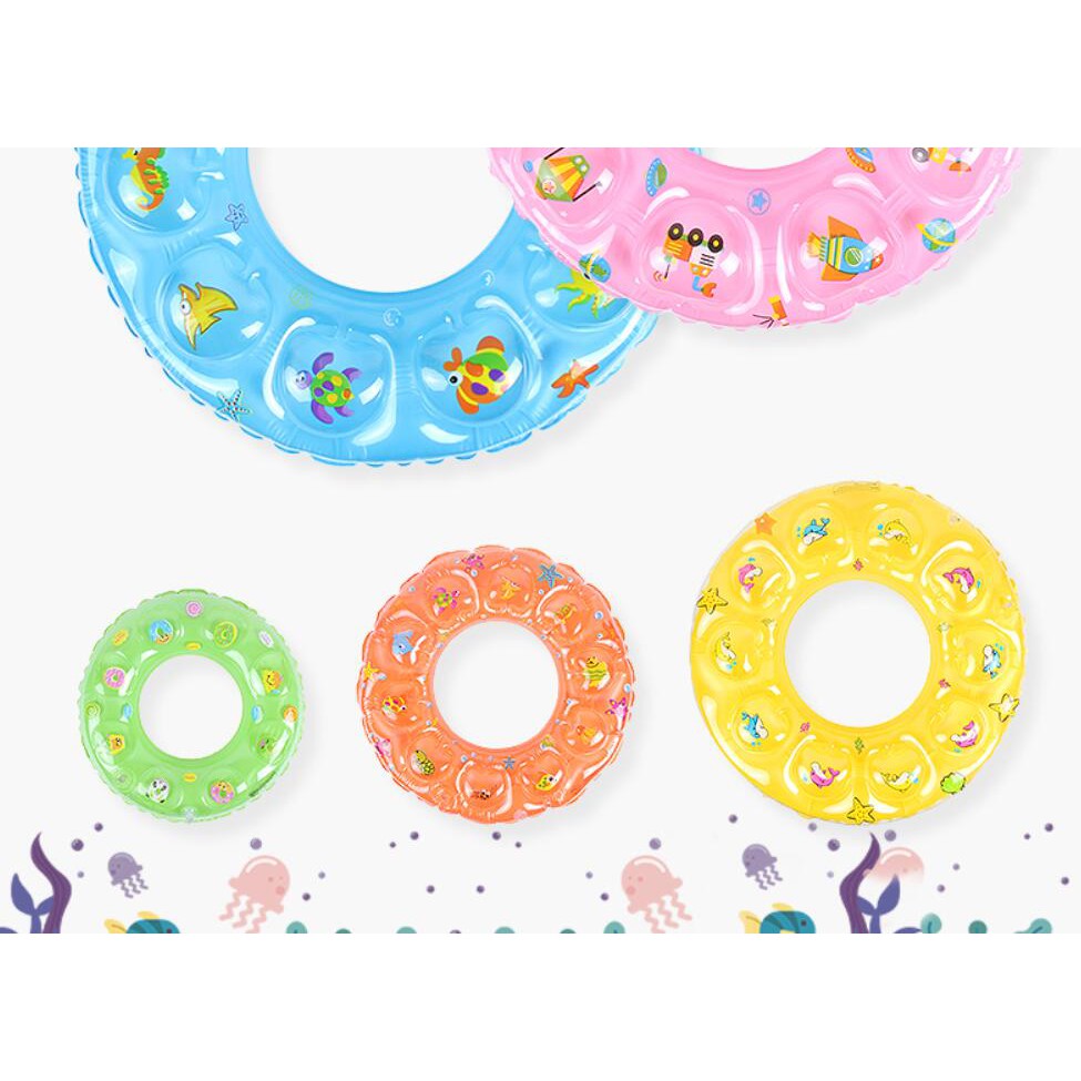 【JKT READY】100% Ban berenang pompa bentuk donat Untuk Bayi/Anak-Anak/green/50cm/60cm/70cm/80cm/90cm