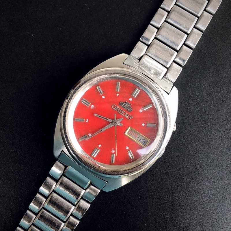 ORIENT AUTOMATIC ORIGINAL | JAMTANGAN ORIENT RED DIAL | JAMTANGAN PRIA ORIGINAL | JAM OTOMATIS