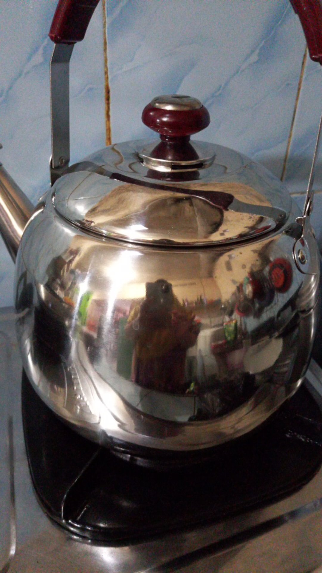 Teko Air Bisa Bunyi Stainless Steel Bahan Tebal/ Bistro Kettle Ma002