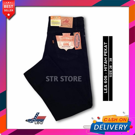 [Promo Cod]Celana Jeans Pria/Celana Jeans Slim Fit/Celana Jeans/Jeans  Celana Jeans Pria Lea 606 R