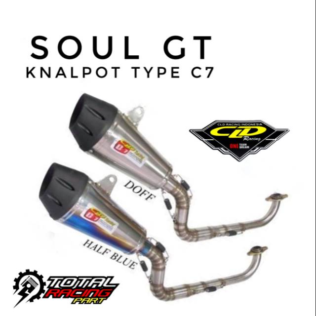 KNALPOT SOUL GT CLD C7