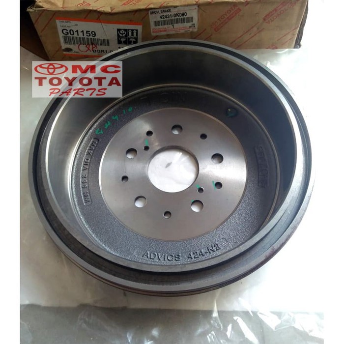 Tromol Rem Belakang / Brake Drum Rear Innova Hilux 42431-0K080