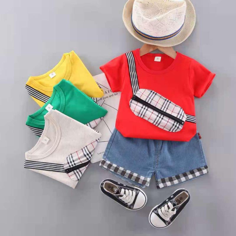 setelan baju anak laki-laki keren