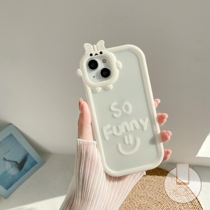 Case Lensa 3D Bow Little Monster Untuk Samsung A14 A04 A03 A32 A04E A52 A12 A53 A03s A50s A13 A50 A51 A23 A52s A31 A04s A30s A22 A21s A33 A73 A02s A11 A71 Huruf Lucu Smile Soft Case