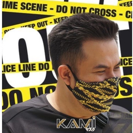 masker Kami police line