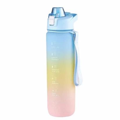 Z4R3 BOTOL MINUM  Qiufit Quifit ORIGINAL QFIT 558 1 LITER VIRAL SULTAN PENANDA WAKTU MOTIVASI BPA  G