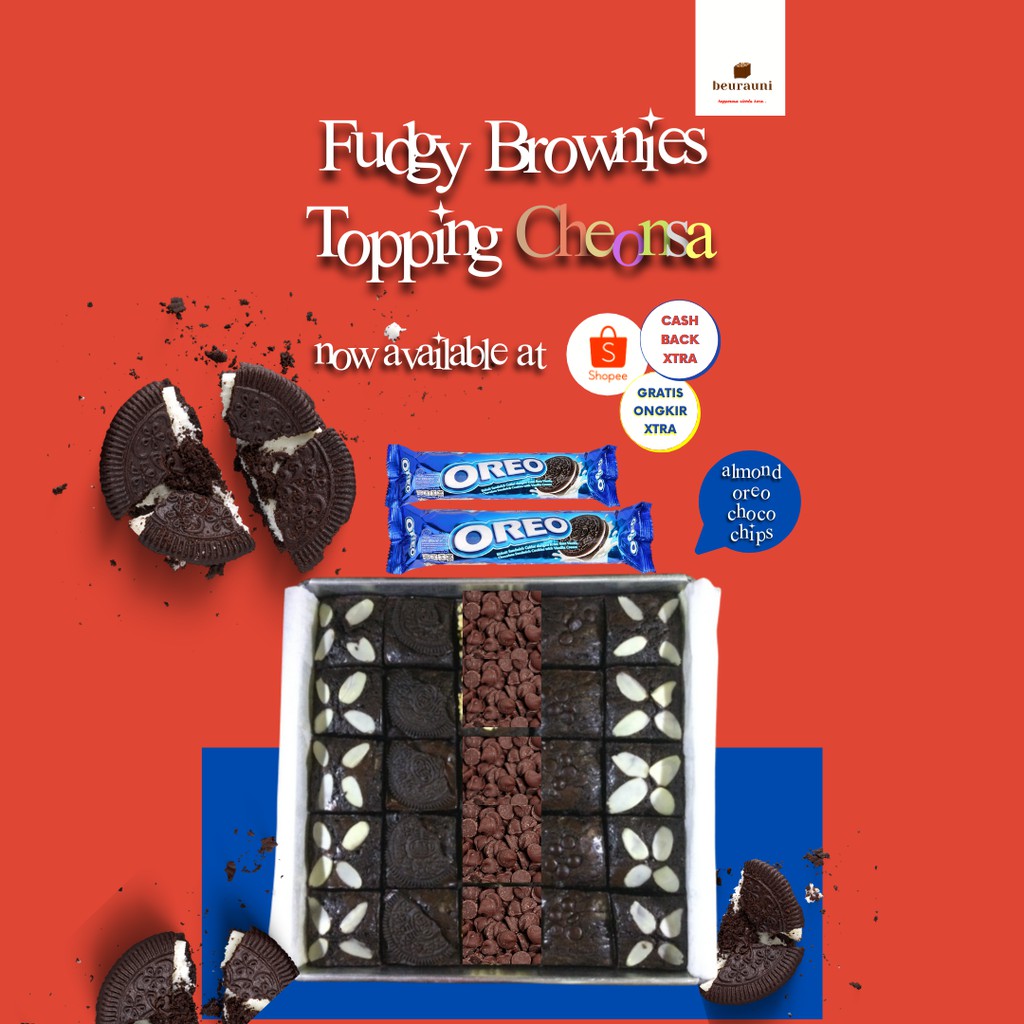 

Fudgy Brownies (Cheonsa) / Brownies Panggang