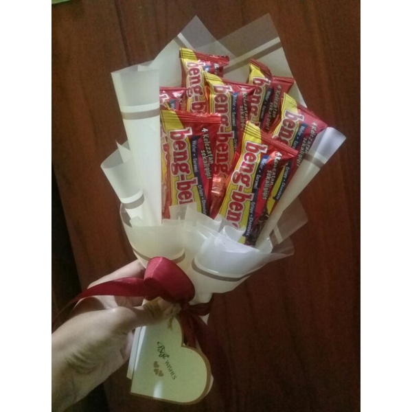 

Beng beng bouqet snack