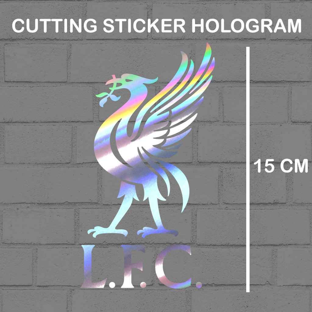 

Cutting Stiker Hologram Logo Liverpool