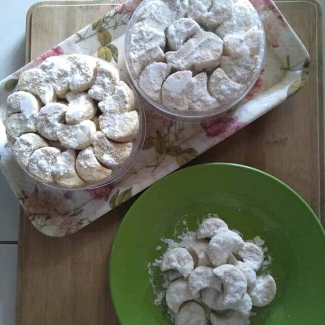 

(homemade) kuker putri salju mf bakery, per toples 250gr