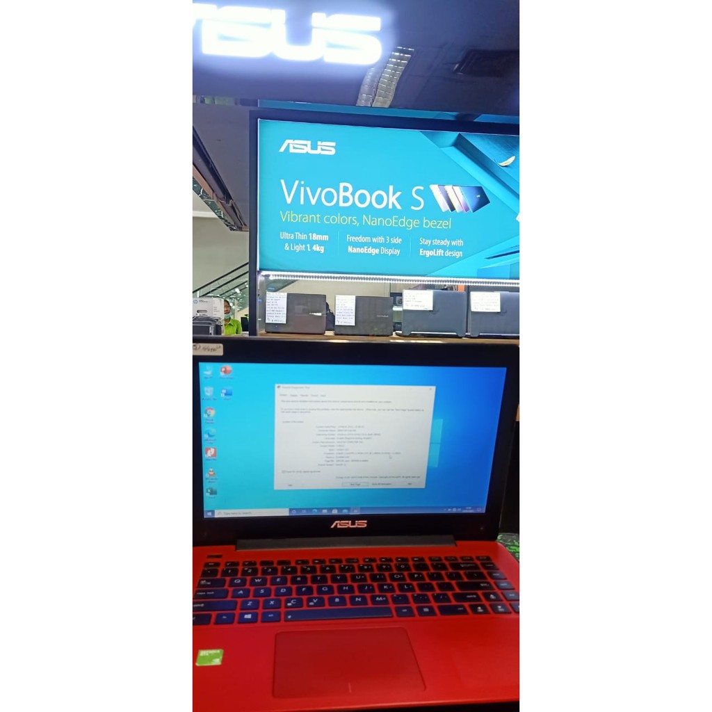 Laptop Asus Seken X455LN Ram 6 gb 6gb Hardisk 250 gb 250gb murah