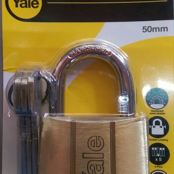 Gembok YALE V140.50mm  Gembok yale 50mm  Gembok 50mm  Gembok pagar