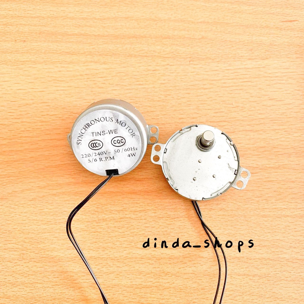 Synchronous Motor MULTI 5/6 RPM / Rotary Kipas Angin AS PANJANG BAUT