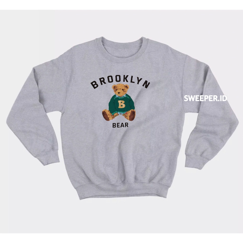 SWEATER BEAR 2013 BROOKLYN WANITA BAHAN FLEECE