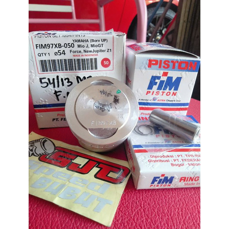 piston fim mio j bore up 53,5 54 54,5 55 55,5 56 pen13 Mio m3 fim97xb