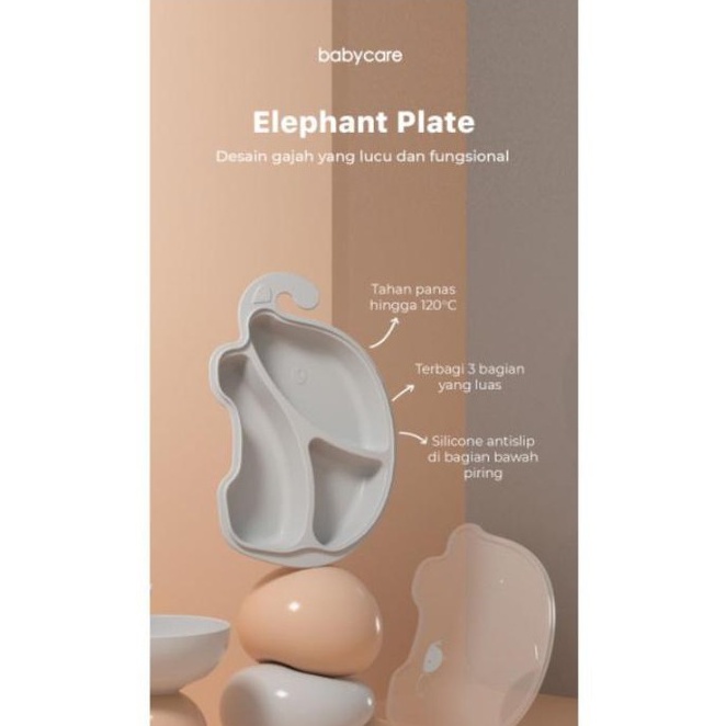 BABYCARE Elephant Plate