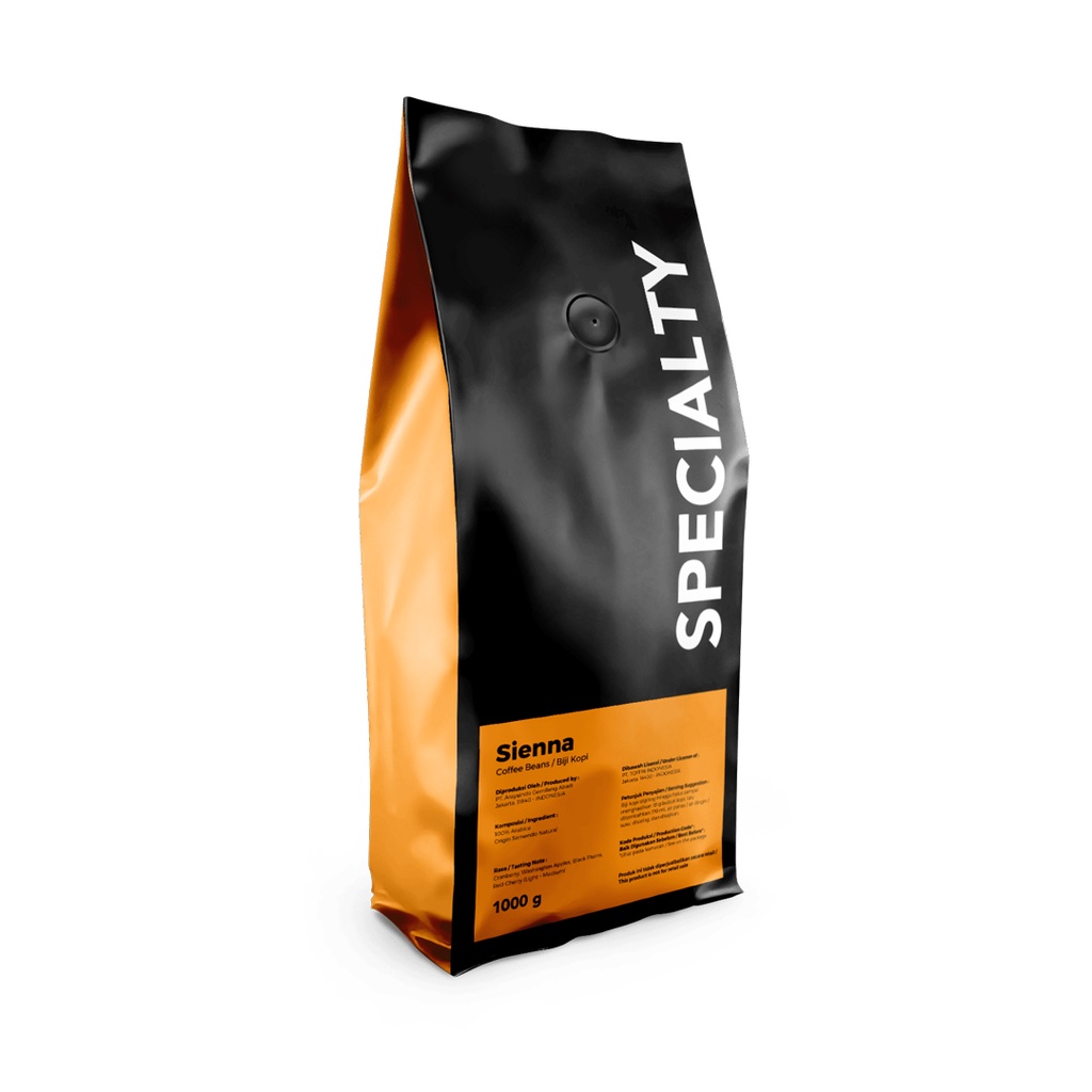 

Toffin Coffee Beans Sienna Speciality 1000gram//Kopi Biji Sienna Speciality 1000gram