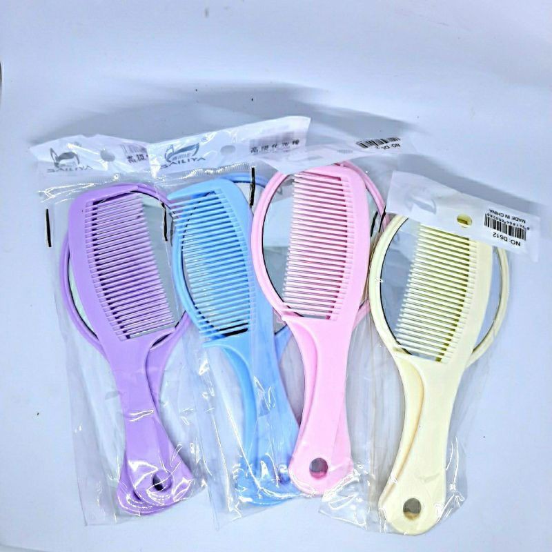 Sisir dan Kaca set aksesoris styling Rambut Wanita