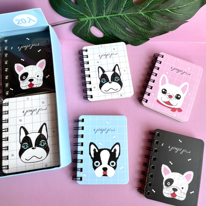 

Buku Spiral Mini NoteBook Buku Harian Diary Catatan Memo Motif Doggo Doggy Lucu