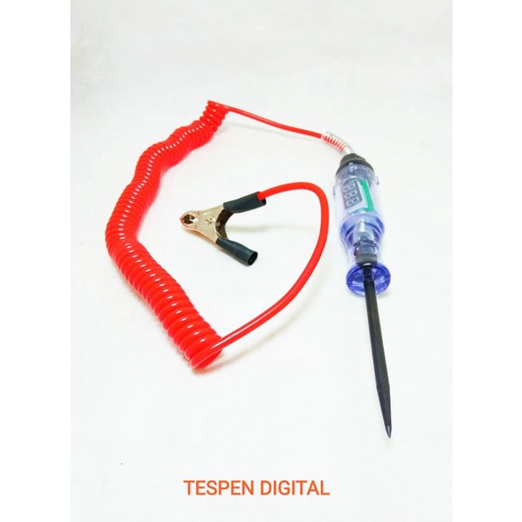 TESPEN VOLTAGE DIGITAL TESTER TESPEN MOBIL DAN MOTOR UNTUK ARUS DC