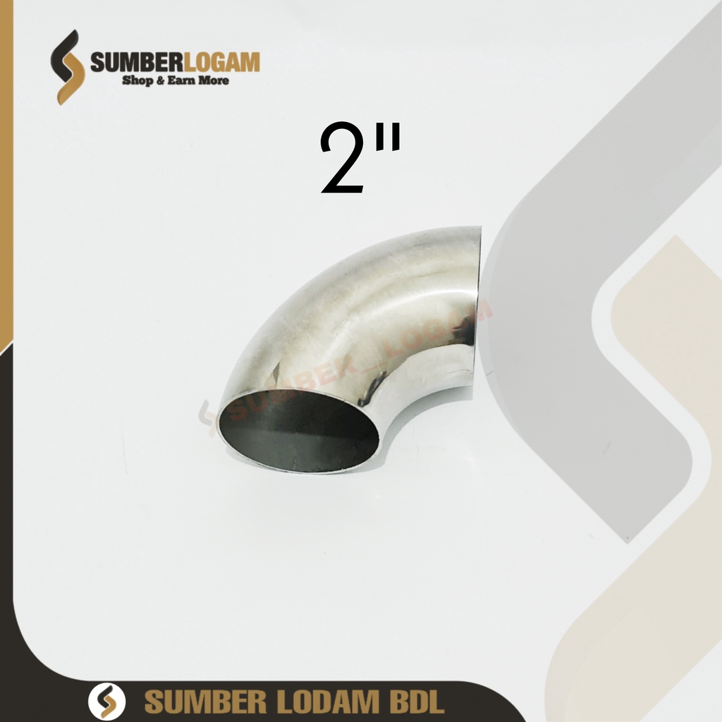 Aksesoris Stainless Elbow Stainless 2" inchi