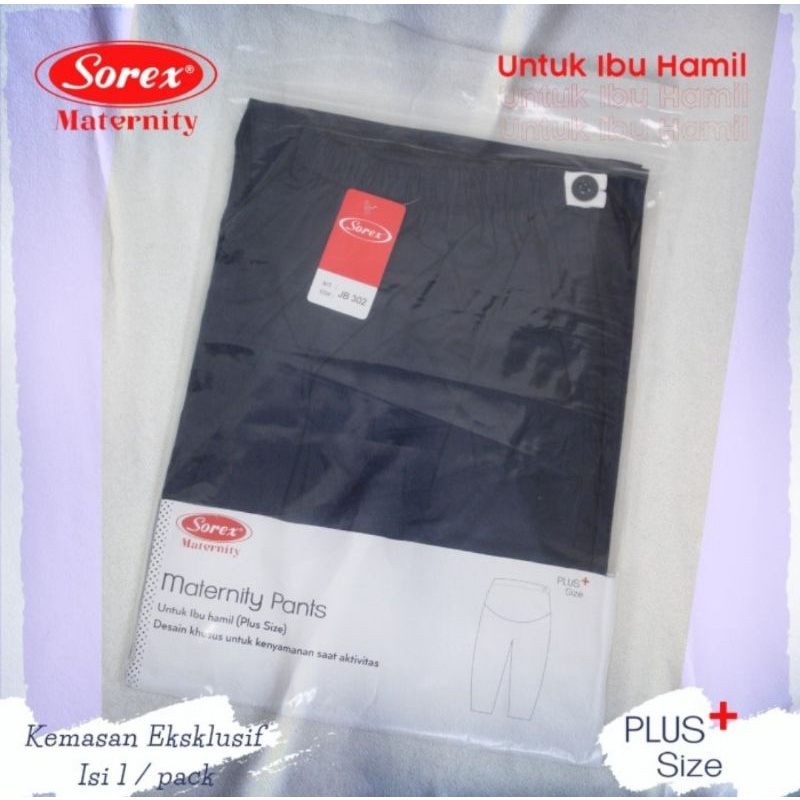 Sorex Maternity Pants Celana Ibu Hamil Plus Size Freesize (JB302)