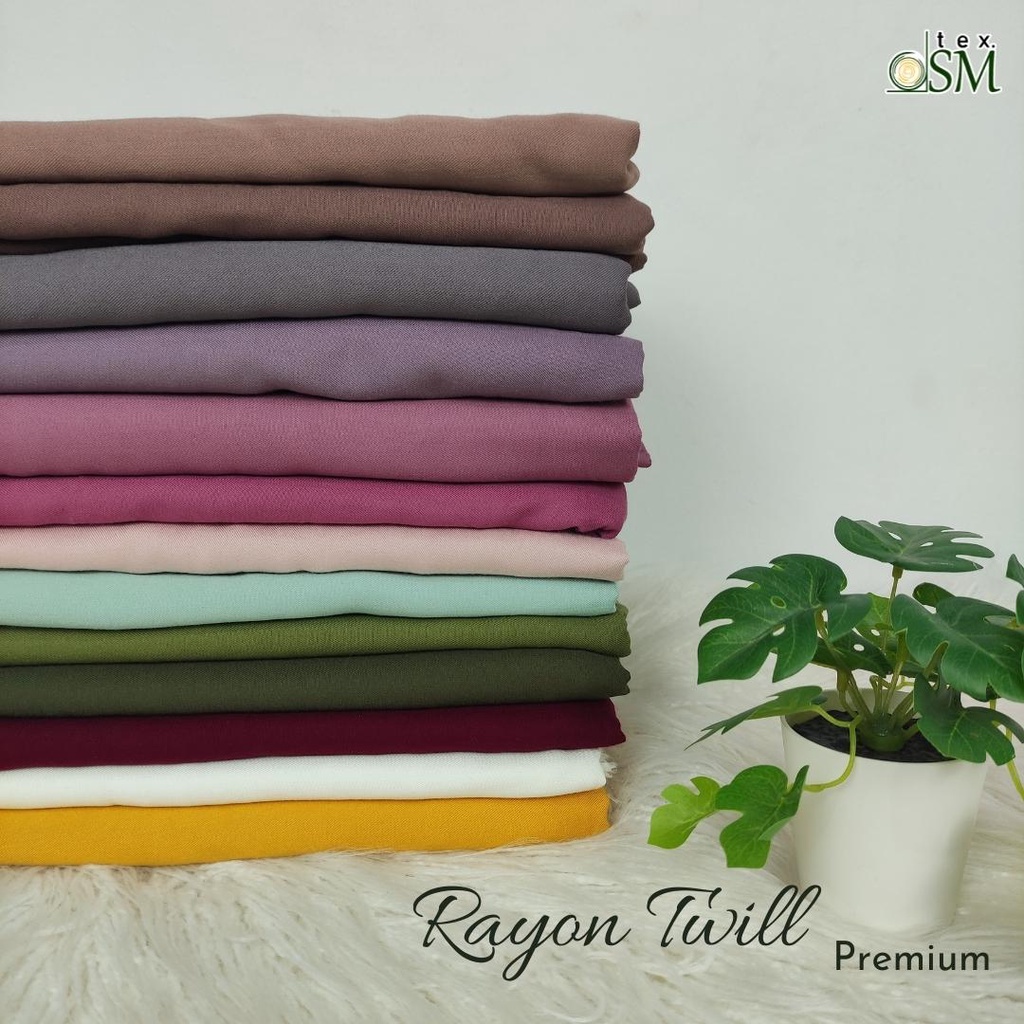 Kain Rayon Twill Extra Fine