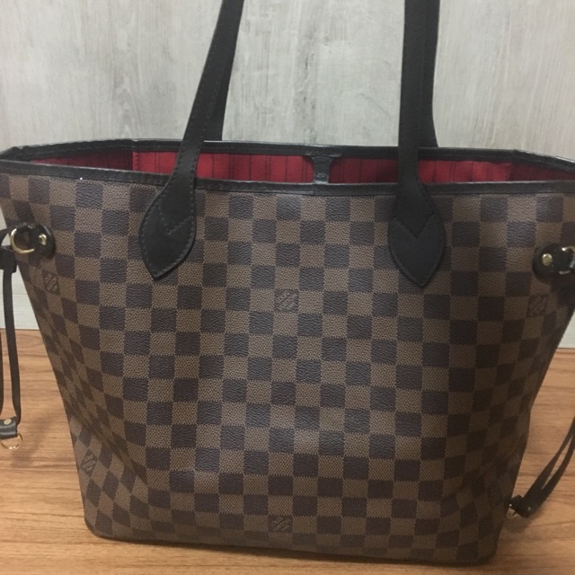 Preloved LV neverfull Damier mirror (1:1)